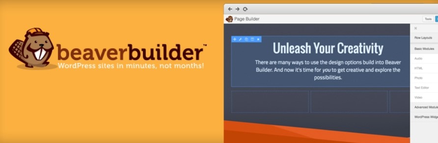 WordPress page builder plugin